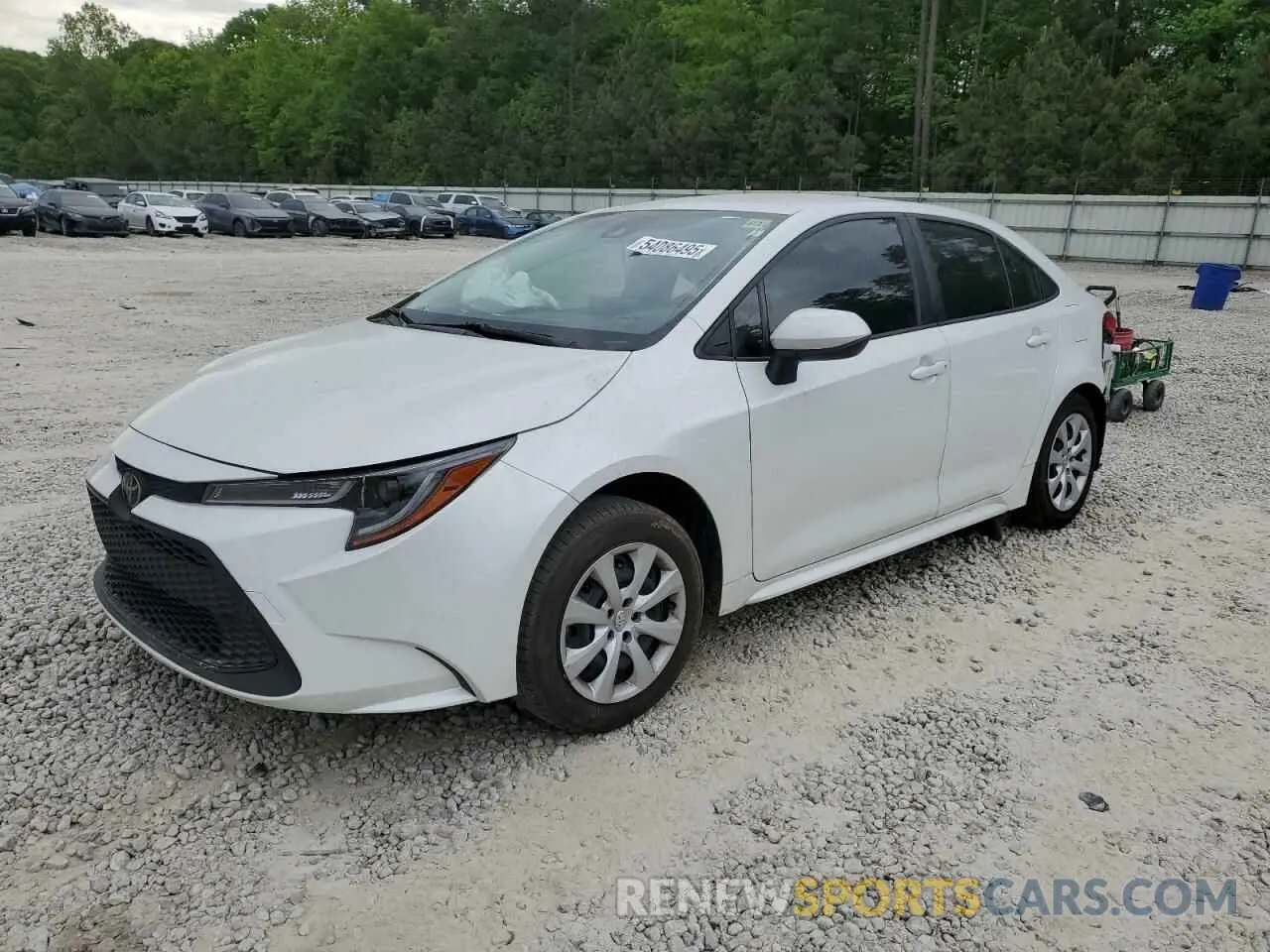 1 fotografías del automóvil dañado JTDEPMAE8N3022840 TOYOTA COROLLA 2022
