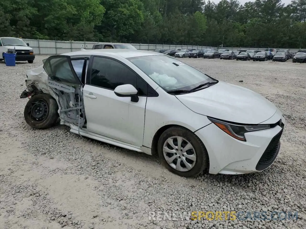 4 fotografías del automóvil dañado JTDEPMAE8N3022840 TOYOTA COROLLA 2022