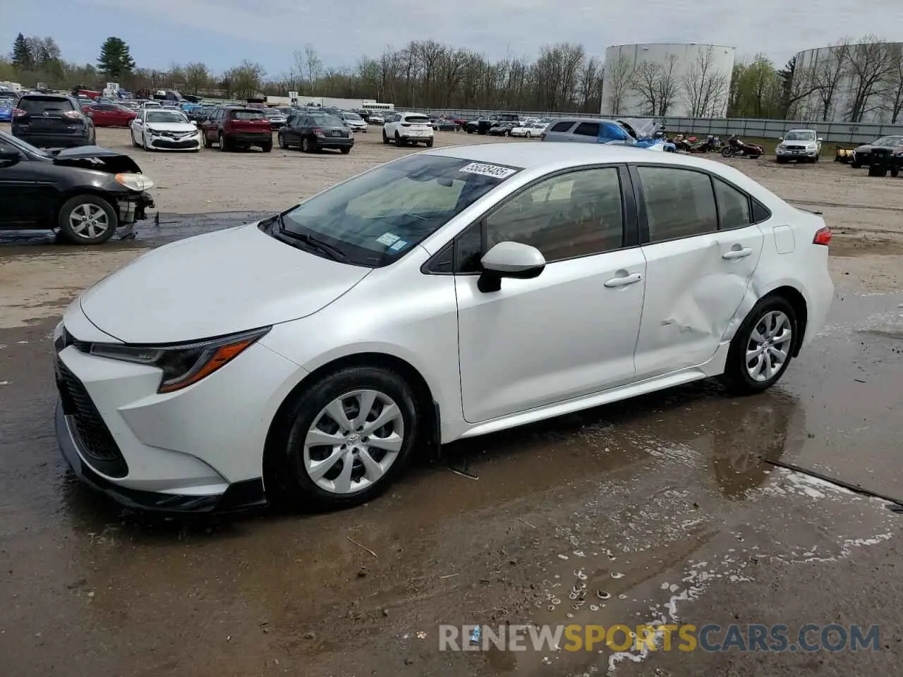 1 fotografías del automóvil dañado JTDEPMAE8N3024037 TOYOTA COROLLA 2022