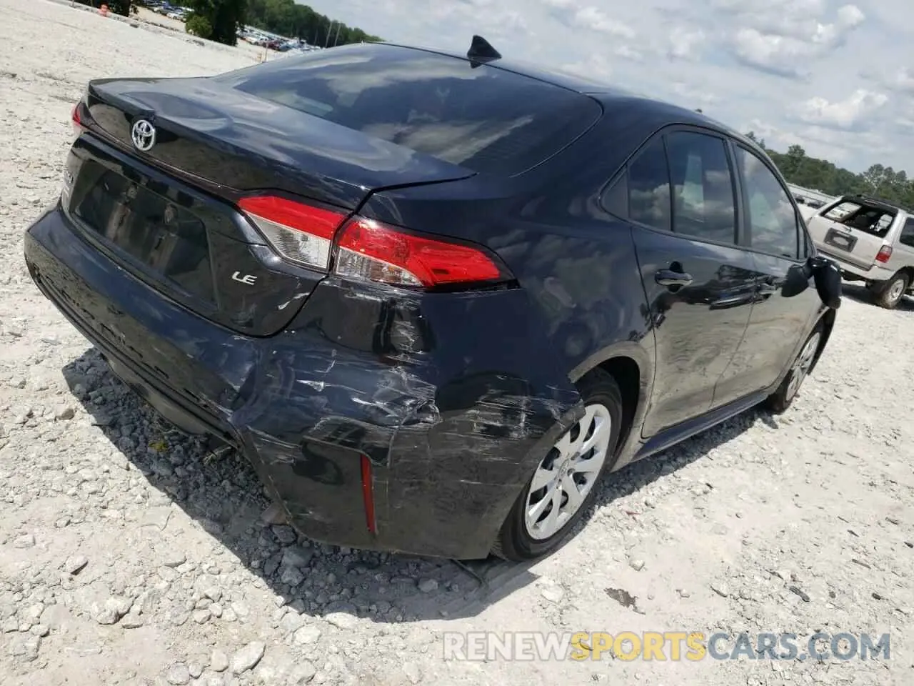 4 fotografías del automóvil dañado JTDEPMAE8NJ191249 TOYOTA COROLLA 2022