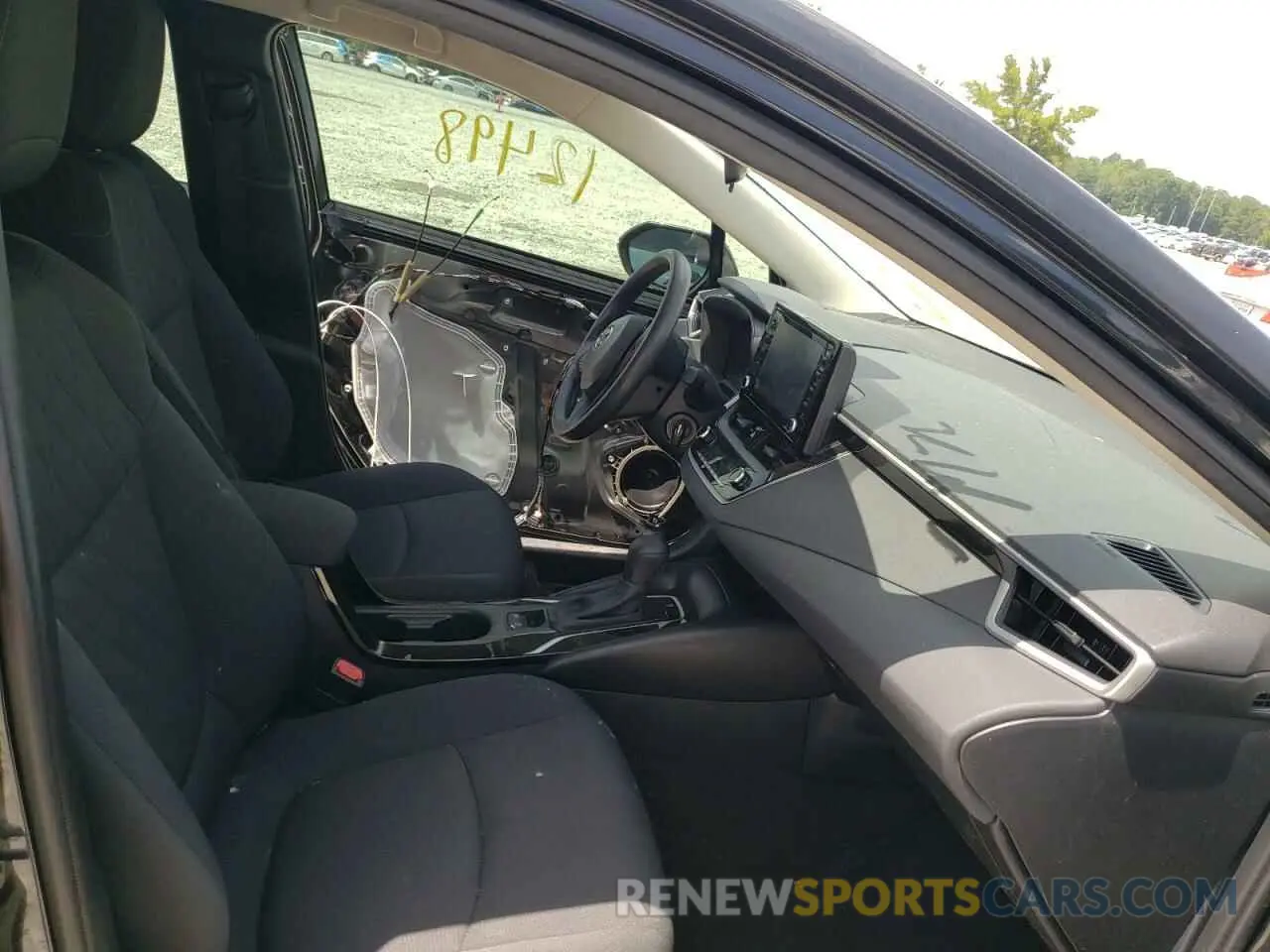 5 fotografías del automóvil dañado JTDEPMAE8NJ191249 TOYOTA COROLLA 2022
