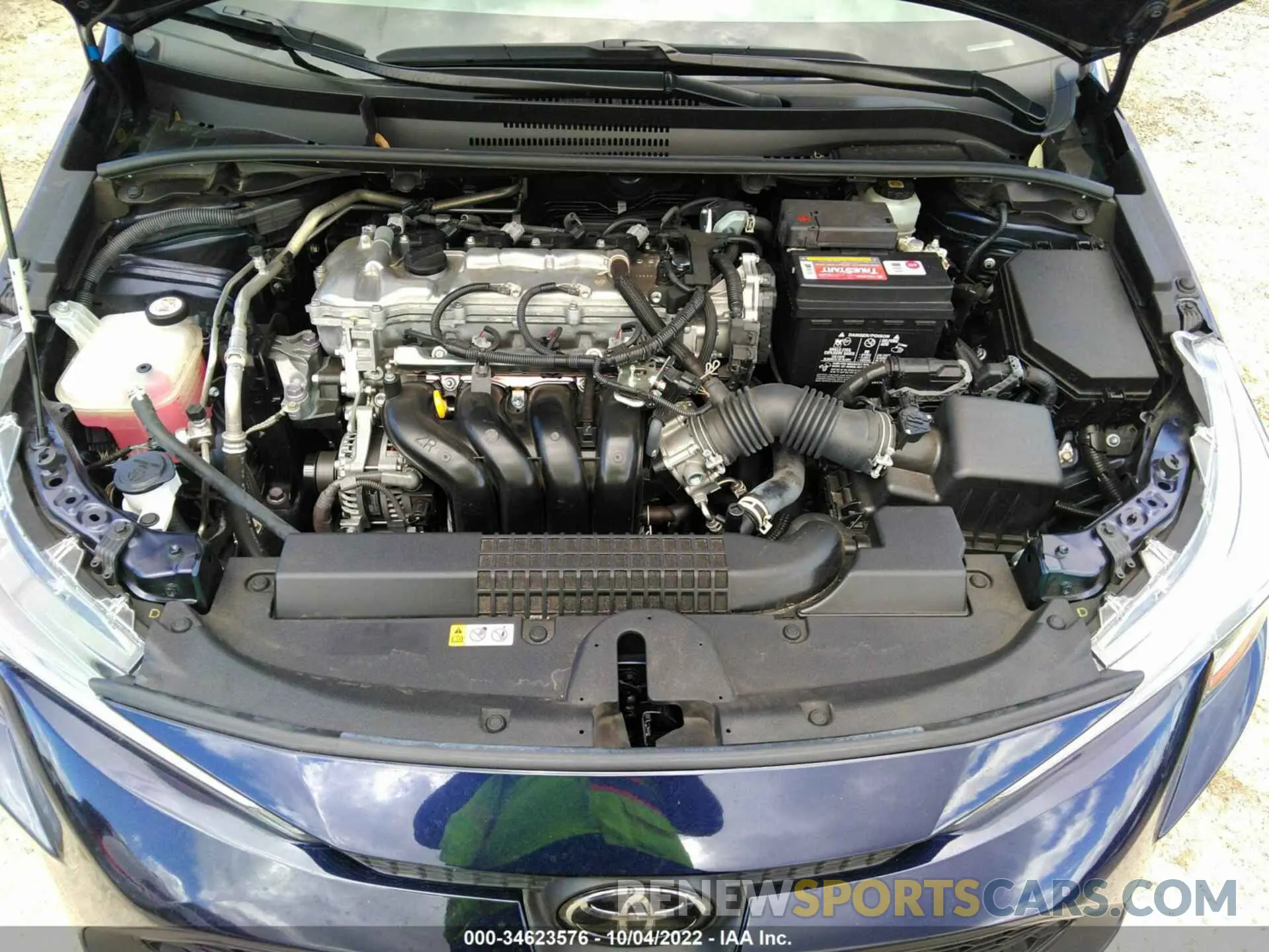 10 fotografías del automóvil dañado JTDEPMAE8NJ200886 TOYOTA COROLLA 2022