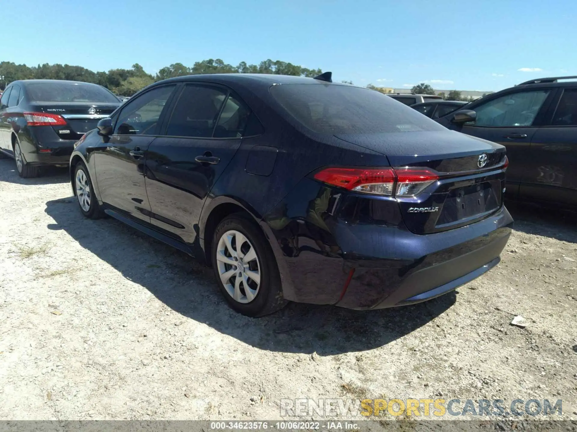 3 fotografías del automóvil dañado JTDEPMAE8NJ200886 TOYOTA COROLLA 2022