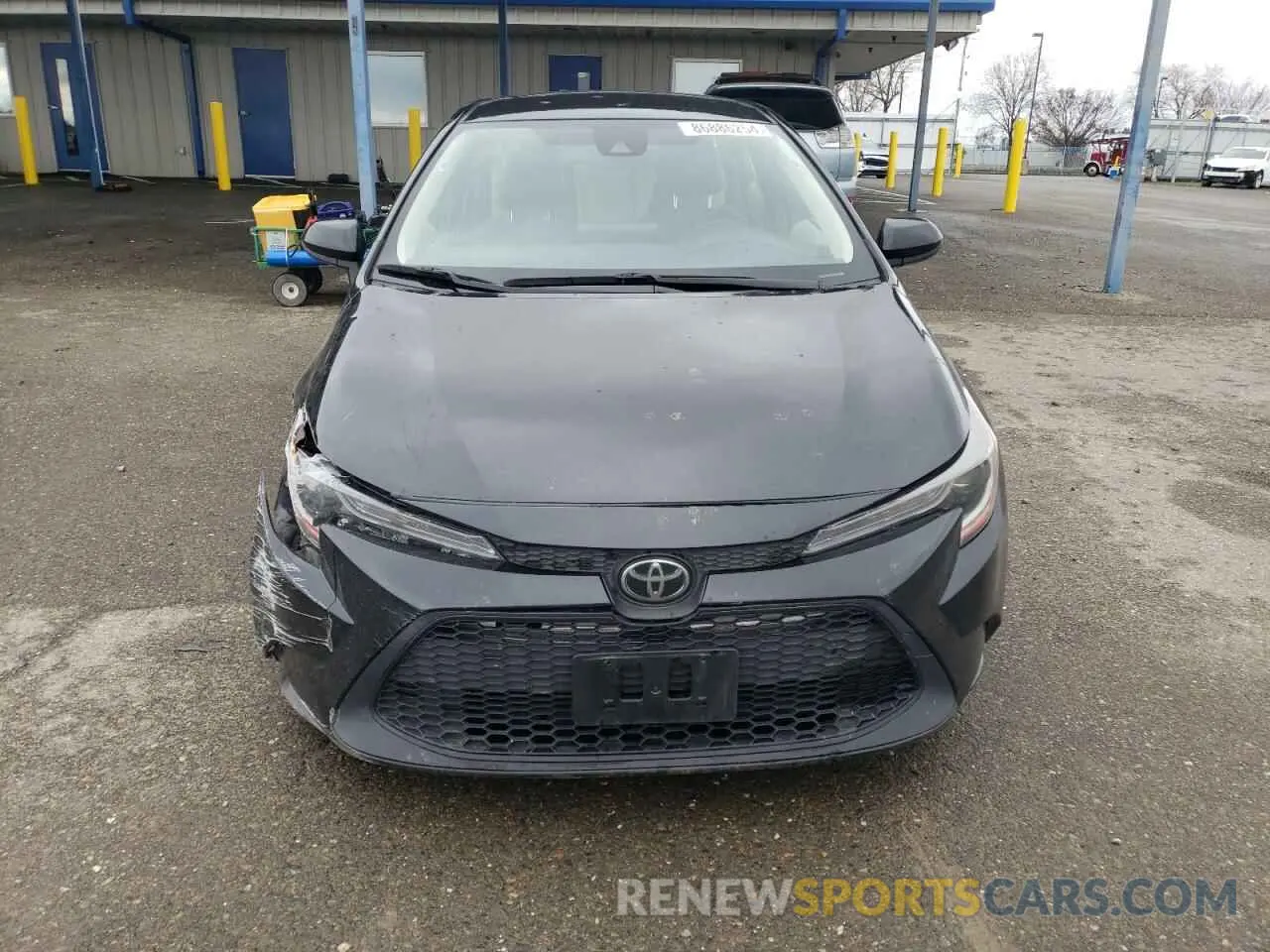 5 fotografías del automóvil dañado JTDEPMAE8NJ221219 TOYOTA COROLLA 2022