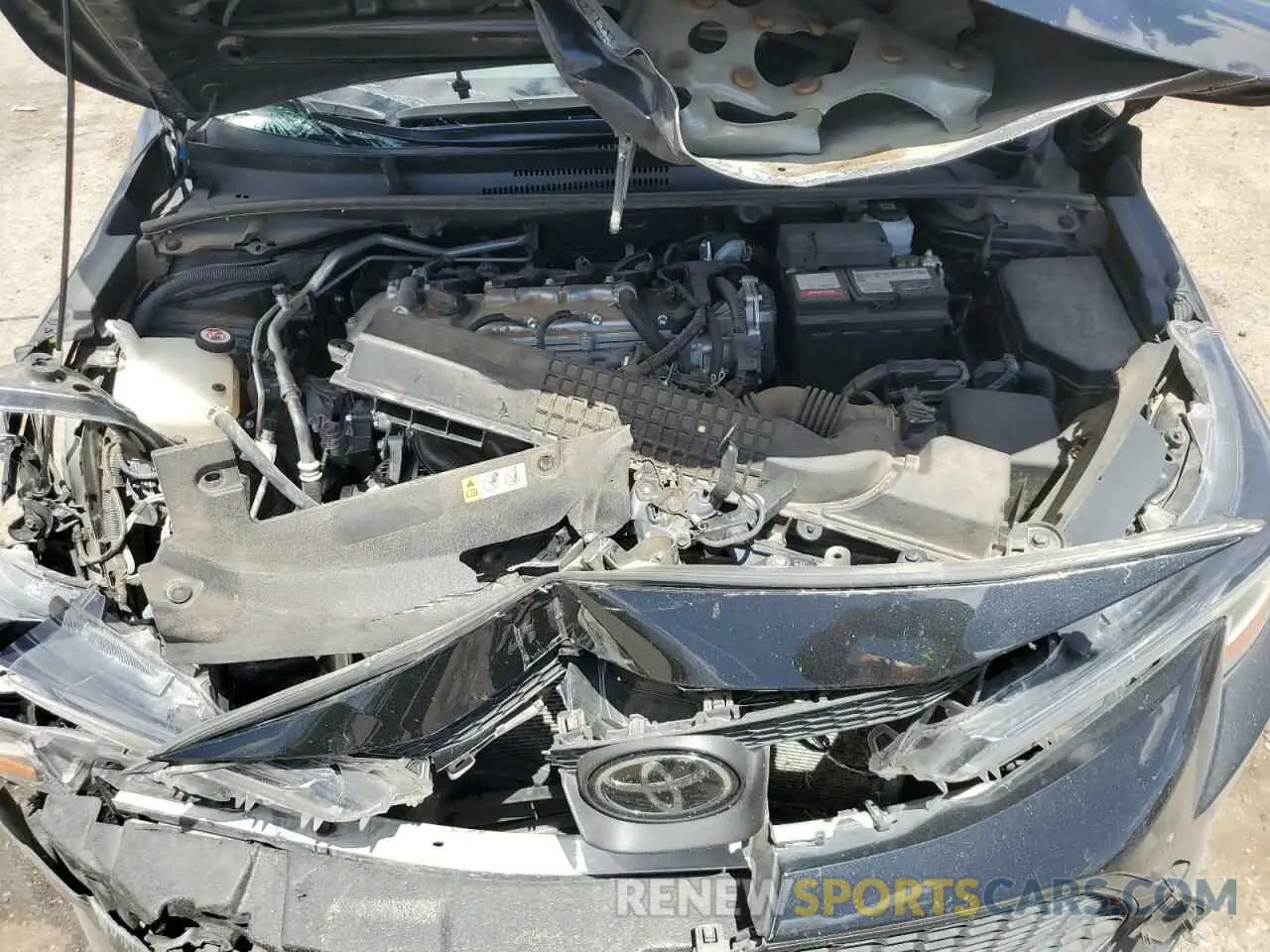 11 fotografías del automóvil dañado JTDEPMAE8NJ231099 TOYOTA COROLLA 2022