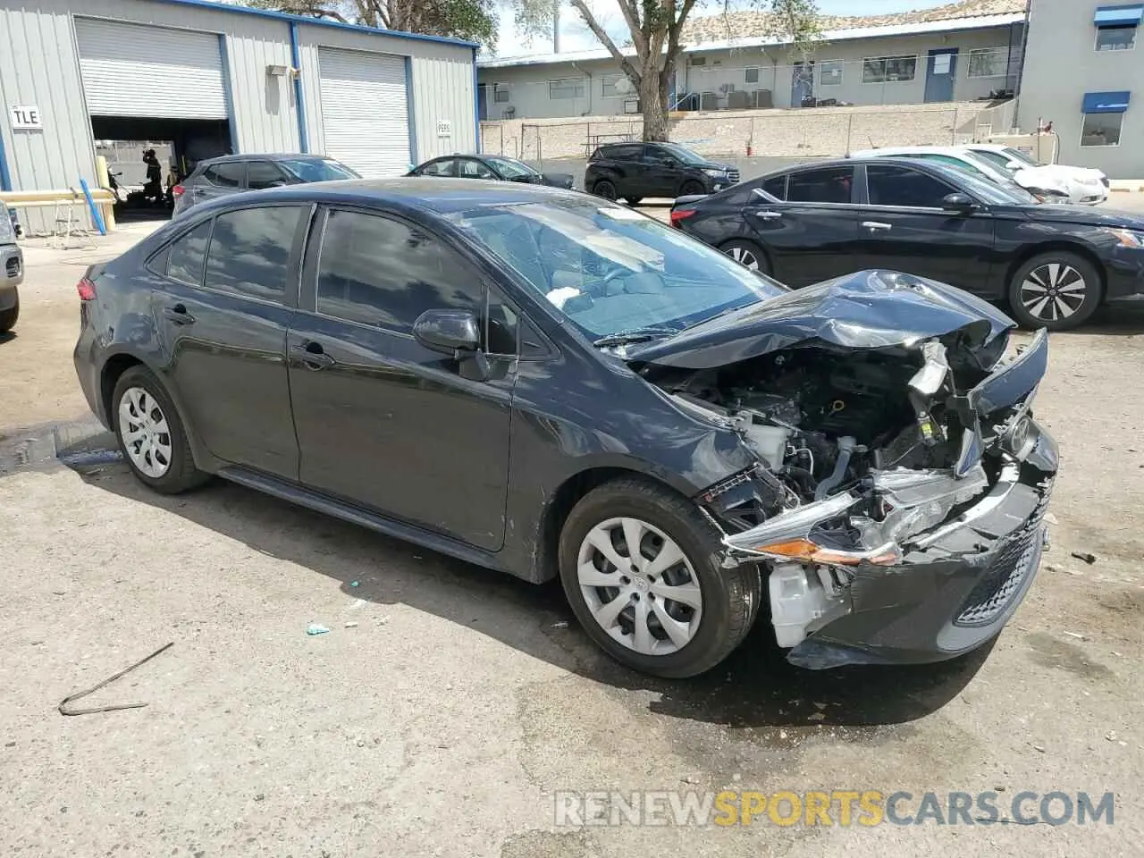 4 fotografías del automóvil dañado JTDEPMAE8NJ231099 TOYOTA COROLLA 2022