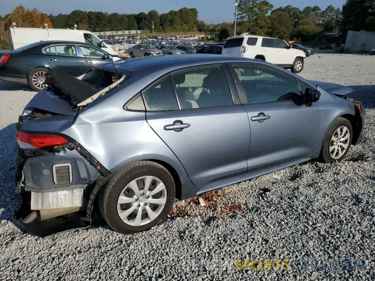 3 fotografías del automóvil dañado JTDEPMAE9N3013676 TOYOTA COROLLA 2022