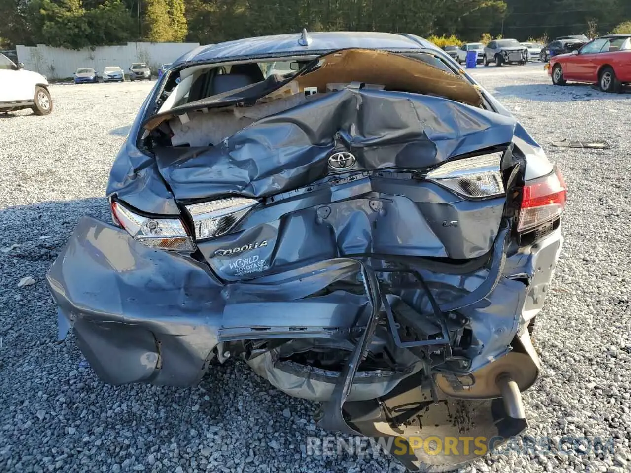6 fotografías del automóvil dañado JTDEPMAE9N3013676 TOYOTA COROLLA 2022