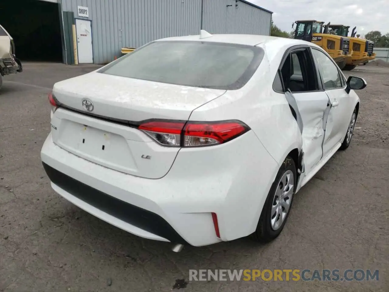 4 fotografías del automóvil dañado JTDEPMAE9N3017713 TOYOTA COROLLA 2022