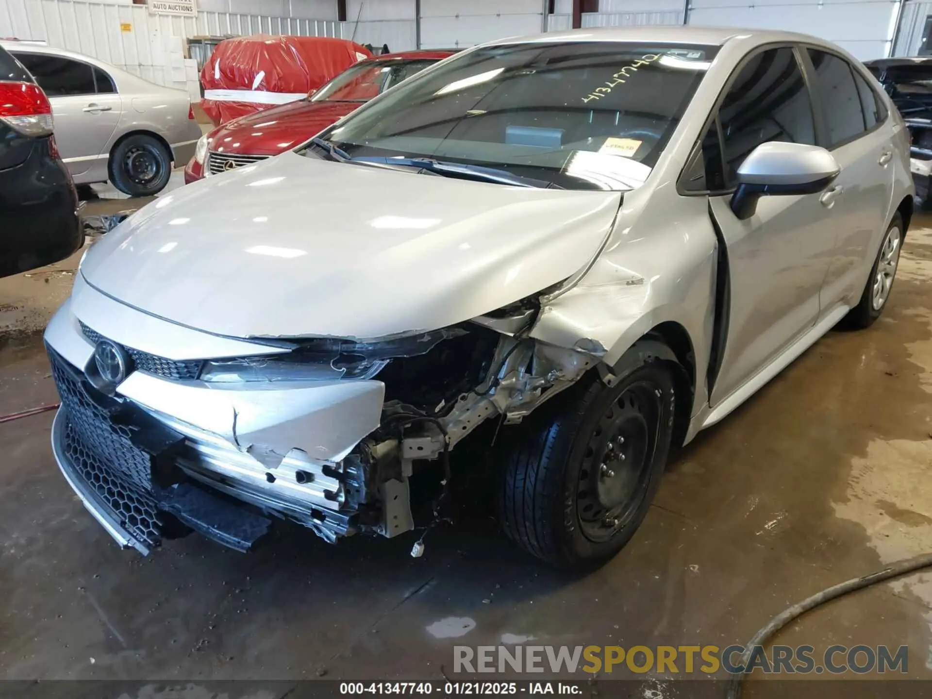 6 fotografías del automóvil dañado JTDEPMAE9N3024404 TOYOTA COROLLA 2022