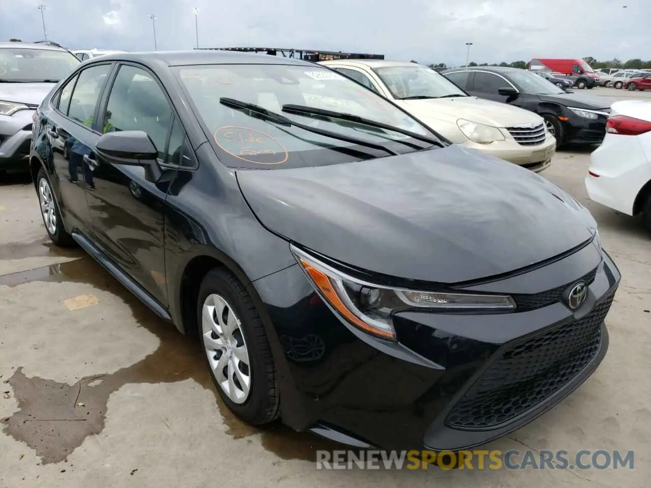 1 fotografías del automóvil dañado JTDEPMAE9NJ190336 TOYOTA COROLLA 2022