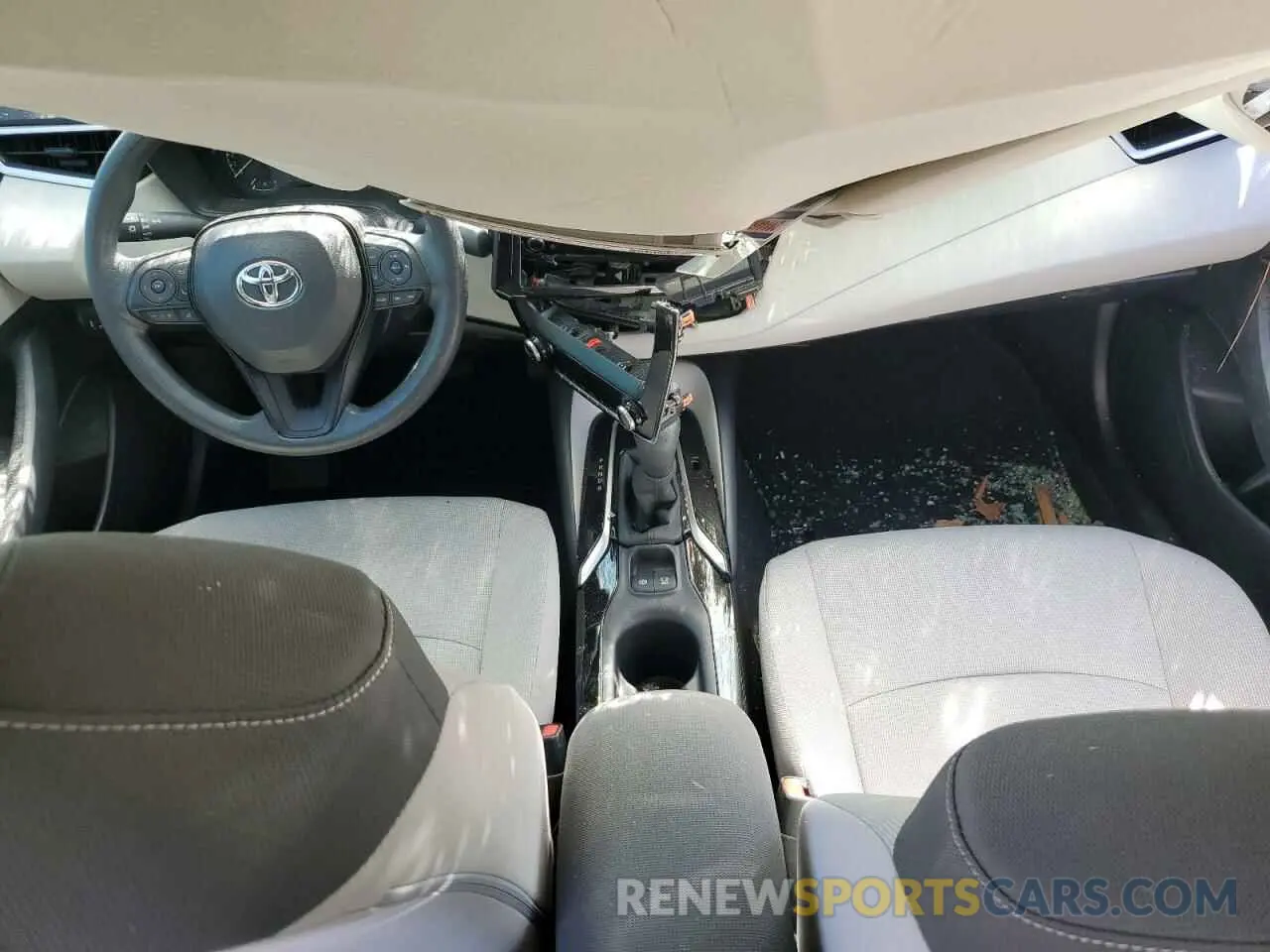8 fotografías del automóvil dañado JTDEPMAE9NJ191728 TOYOTA COROLLA 2022