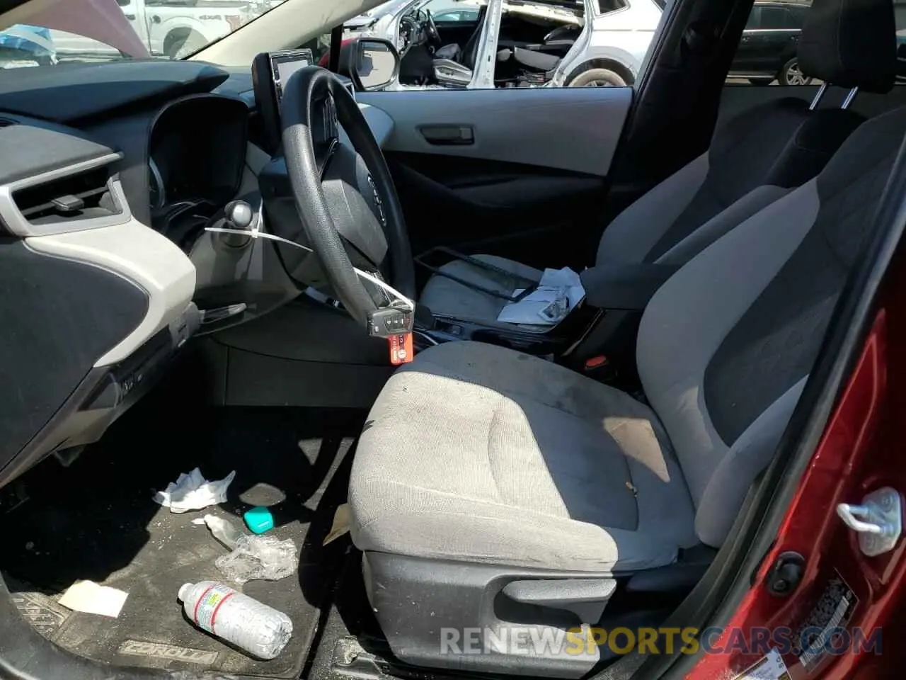 7 fotografías del automóvil dañado JTDEPMAE9NJ196346 TOYOTA COROLLA 2022