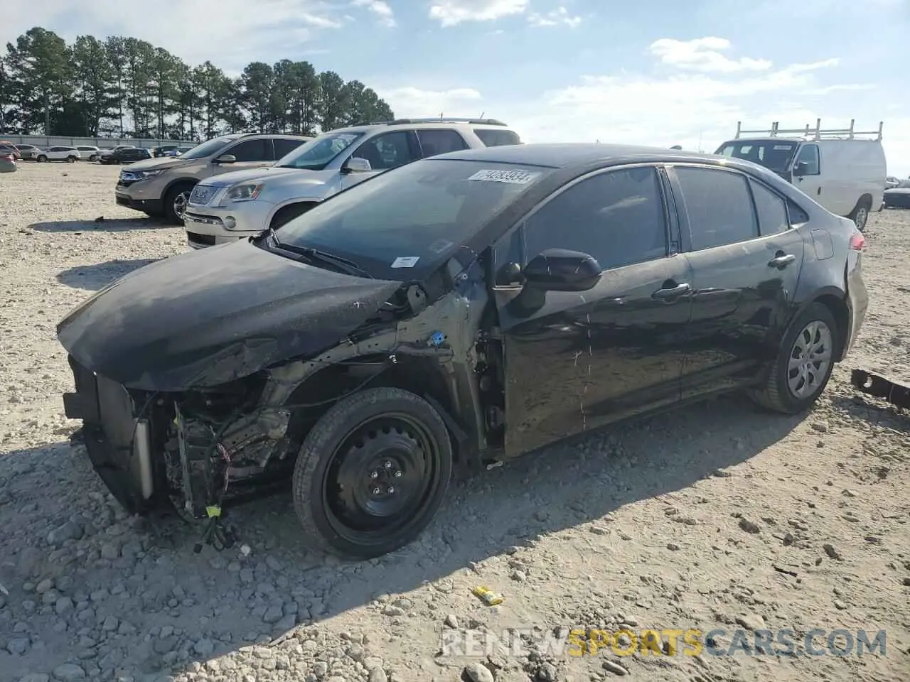 1 fotografías del automóvil dañado JTDEPMAE9NJ211279 TOYOTA COROLLA 2022