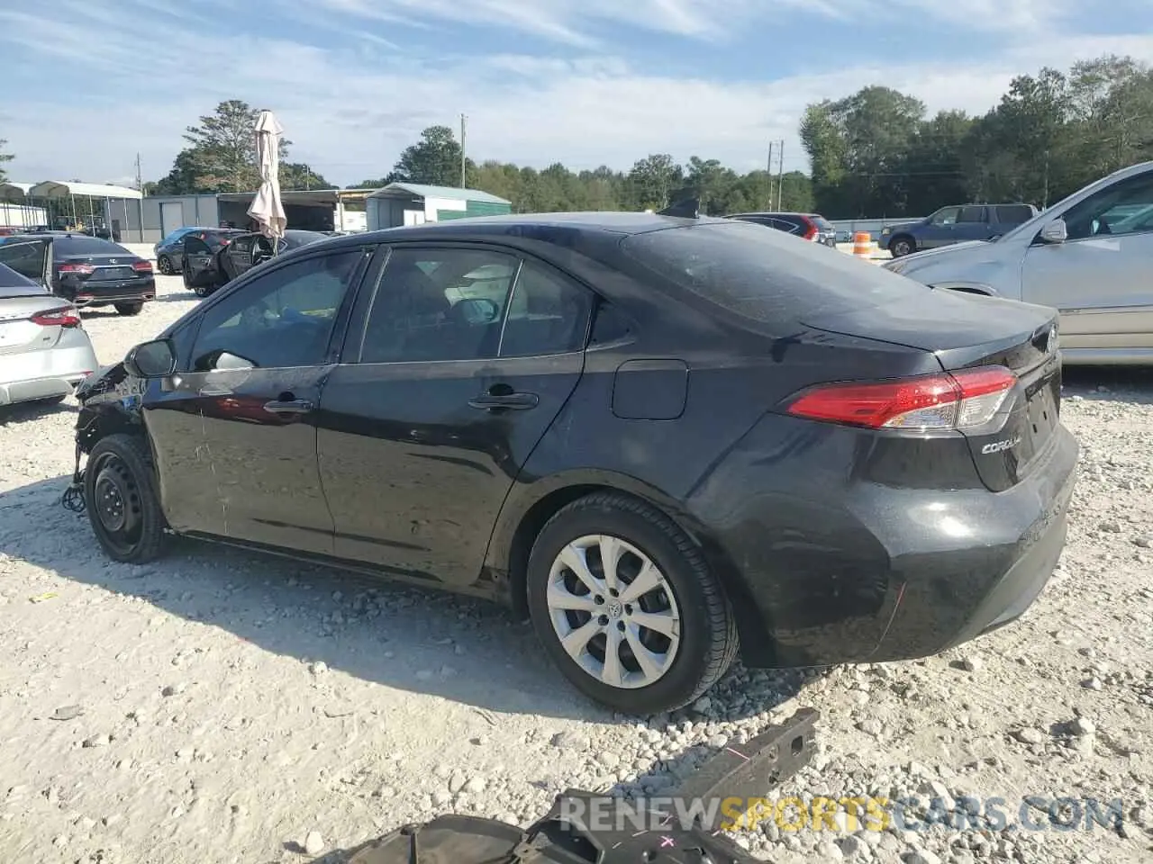 2 fotografías del automóvil dañado JTDEPMAE9NJ211279 TOYOTA COROLLA 2022