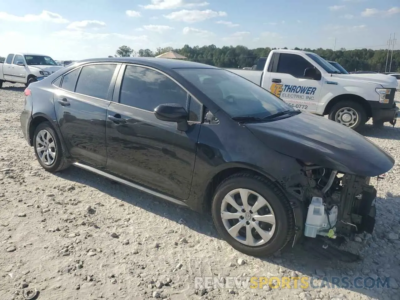 4 fotografías del automóvil dañado JTDEPMAE9NJ211279 TOYOTA COROLLA 2022