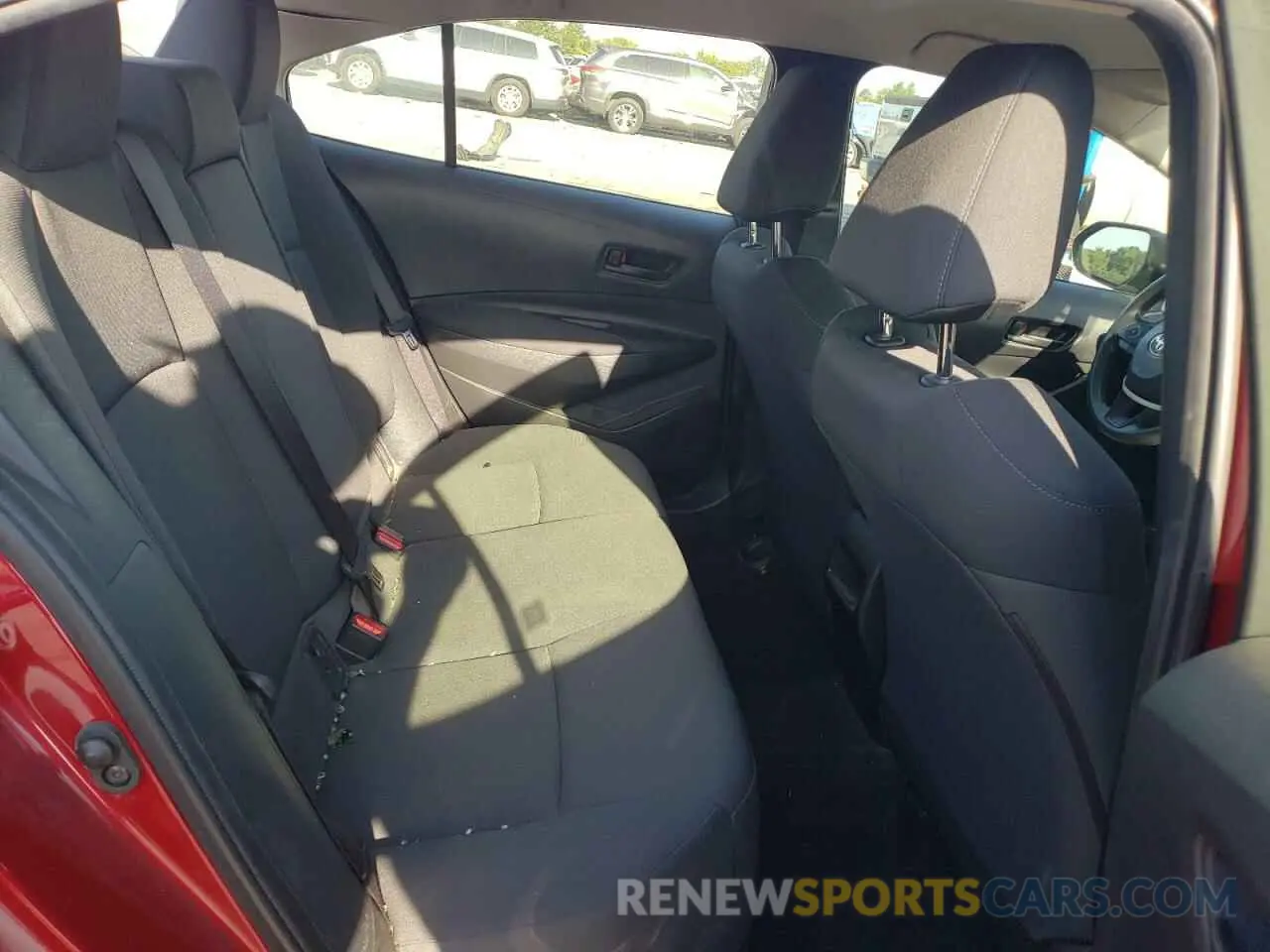 10 fotografías del automóvil dañado JTDEPMAE9NJ216773 TOYOTA COROLLA 2022
