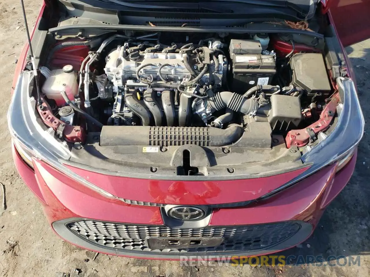 11 fotografías del automóvil dañado JTDEPMAE9NJ216773 TOYOTA COROLLA 2022
