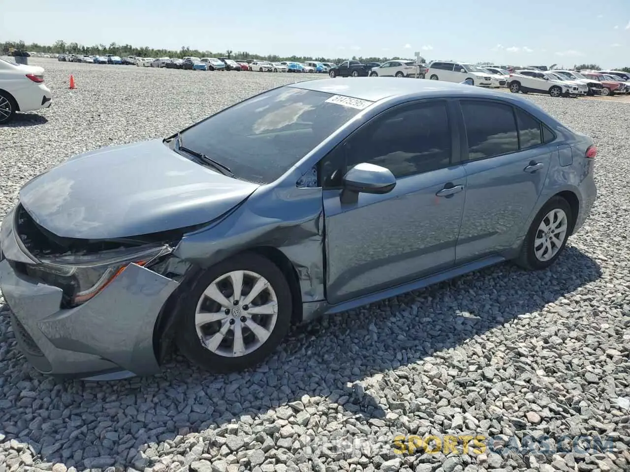1 fotografías del automóvil dañado JTDEPMAEXN3015811 TOYOTA COROLLA 2022