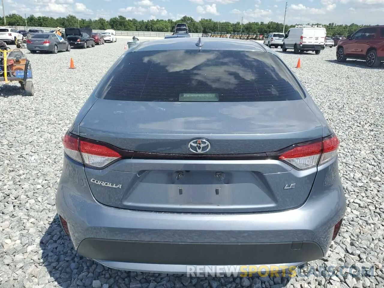 6 fotografías del automóvil dañado JTDEPMAEXN3015811 TOYOTA COROLLA 2022