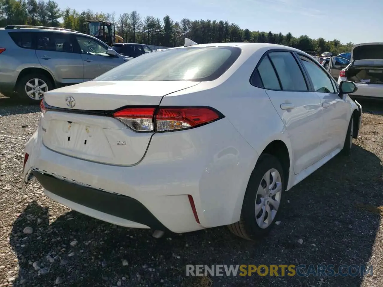 4 fotografías del automóvil dañado JTDEPMAEXN3018871 TOYOTA COROLLA 2022