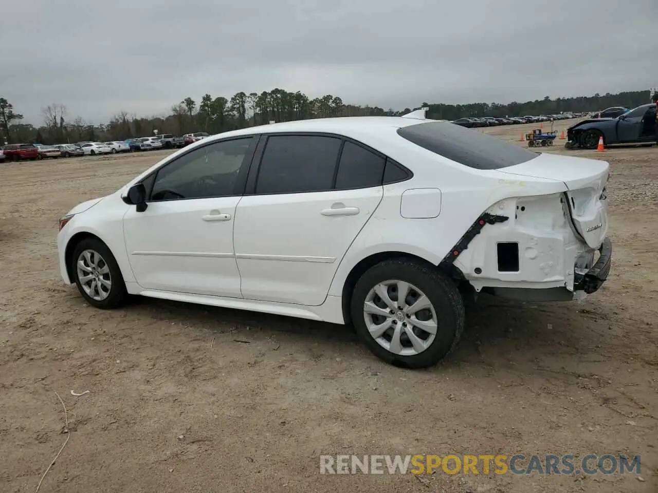 2 fotografías del automóvil dañado JTDEPMAEXN3023469 TOYOTA COROLLA 2022