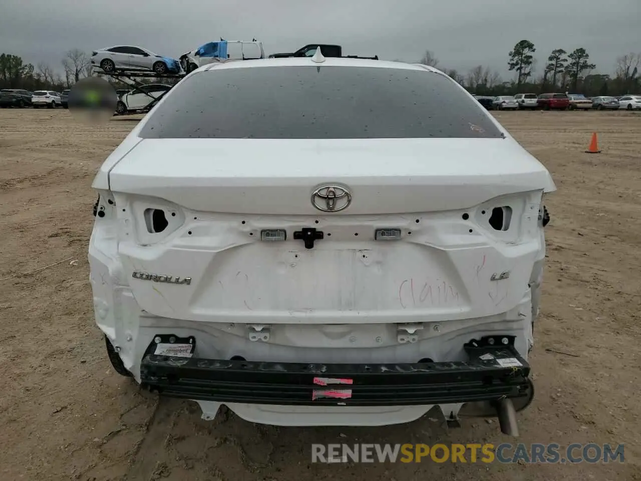6 fotografías del automóvil dañado JTDEPMAEXN3023469 TOYOTA COROLLA 2022