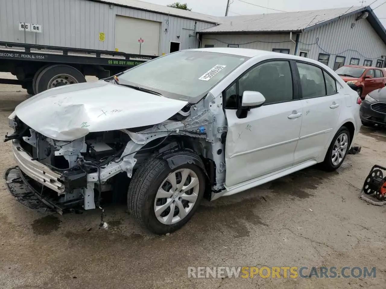 1 fotografías del automóvil dañado JTDEPMAEXN3025268 TOYOTA COROLLA 2022