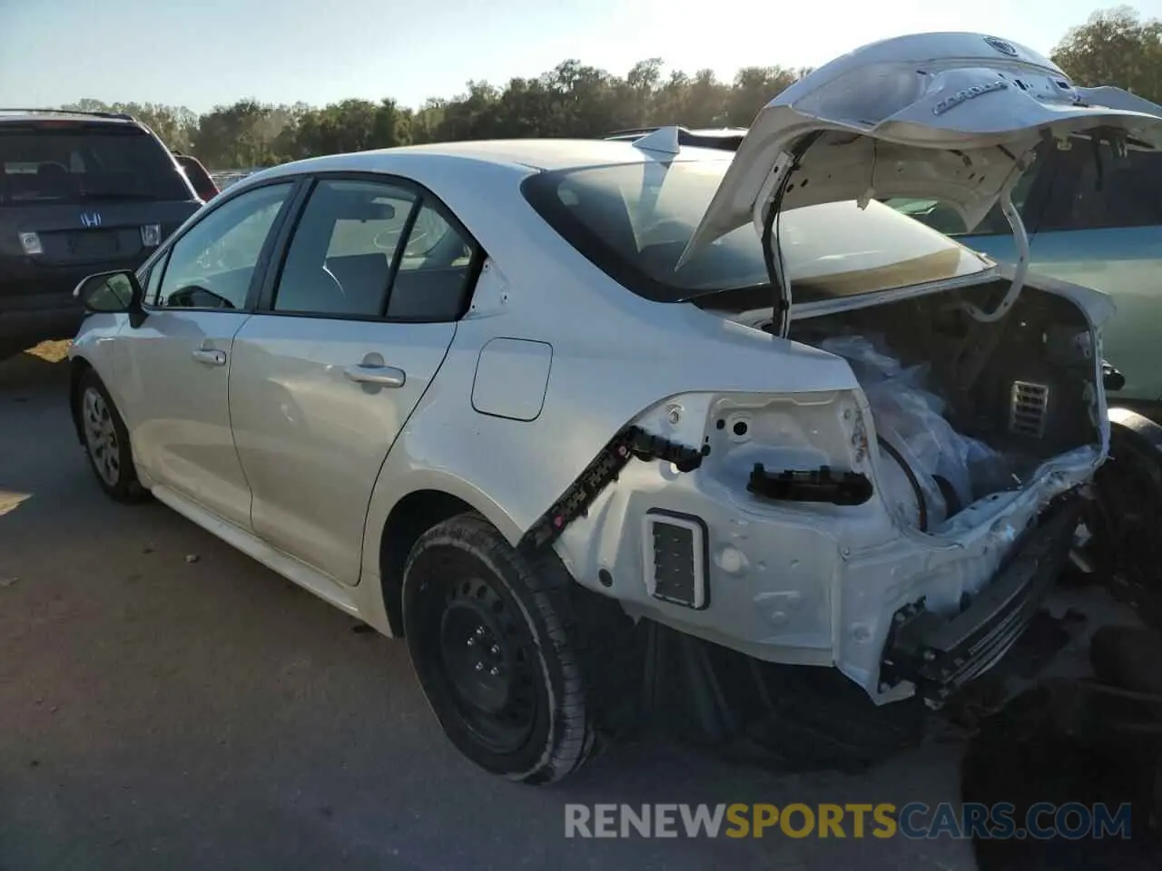 3 fotografías del automóvil dañado JTDEPMAEXNJ192077 TOYOTA COROLLA 2022
