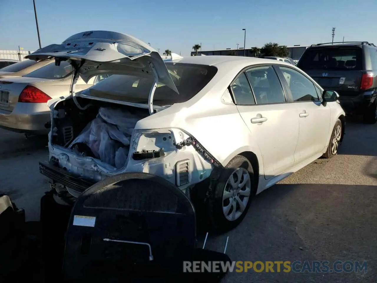 4 fotografías del automóvil dañado JTDEPMAEXNJ192077 TOYOTA COROLLA 2022