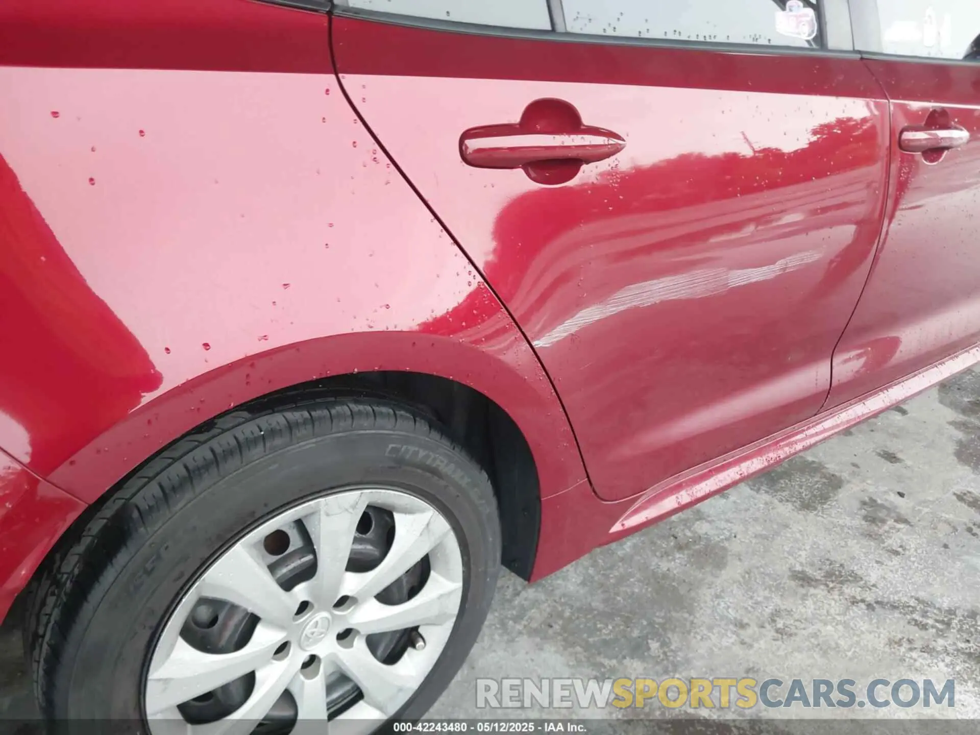 6 fotografías del automóvil dañado JTDEPMAEXNJ197733 TOYOTA COROLLA 2022