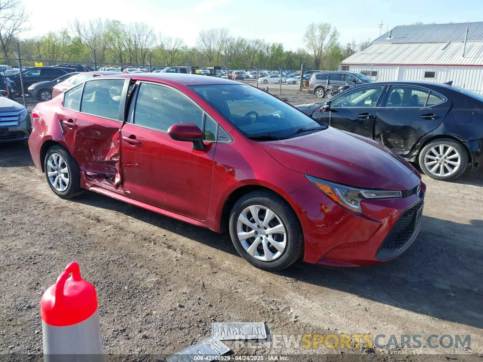 1 fotografías del automóvil dañado JTDEPMAEXNJ203272 TOYOTA COROLLA 2022