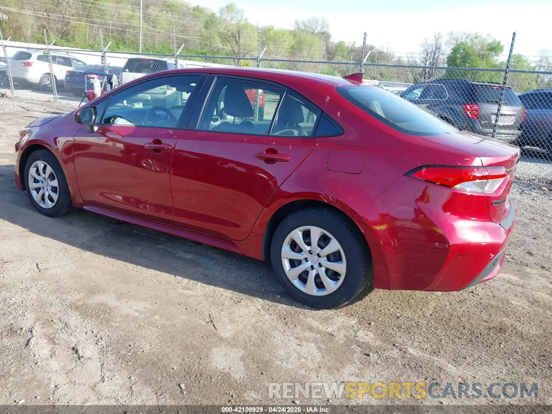 3 fotografías del automóvil dañado JTDEPMAEXNJ203272 TOYOTA COROLLA 2022