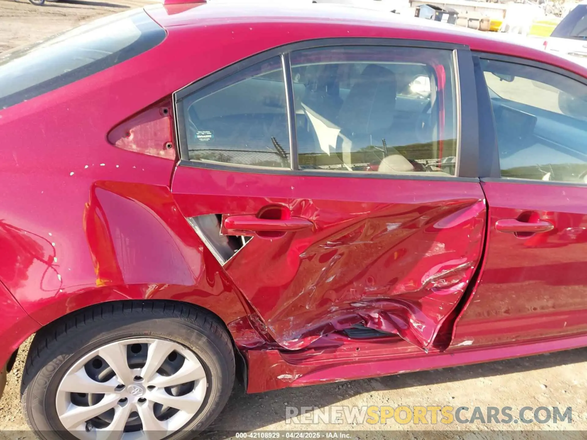 6 fotografías del automóvil dañado JTDEPMAEXNJ203272 TOYOTA COROLLA 2022
