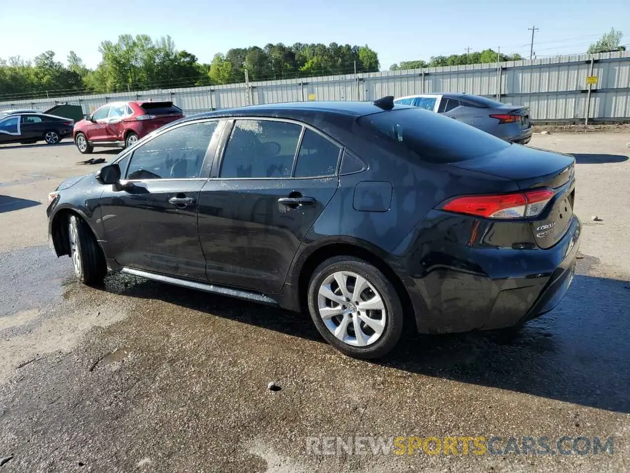 2 fotografías del automóvil dañado JTDEPMAEXNJ209802 TOYOTA COROLLA 2022