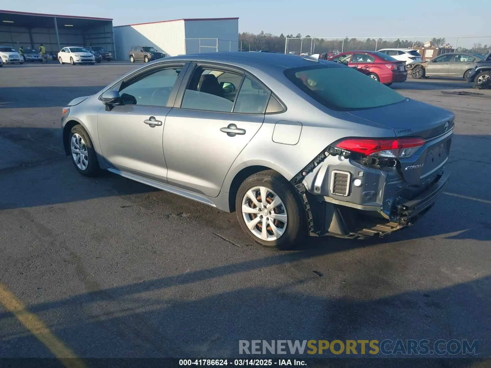 3 fotografías del automóvil dañado JTDEPMAEXNJ210142 TOYOTA COROLLA 2022