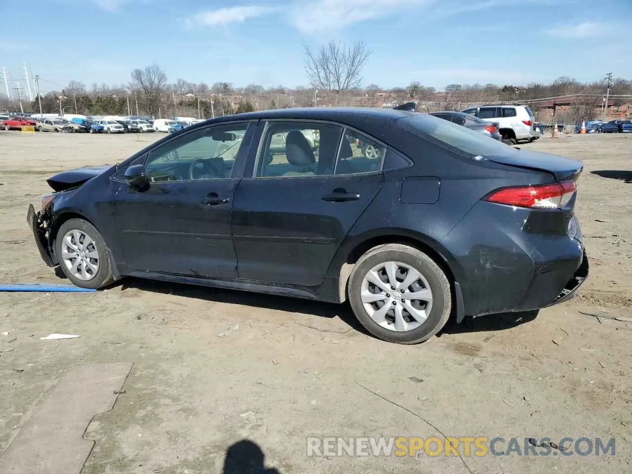 2 fotografías del automóvil dañado JTDEPMAEXNJ225644 TOYOTA COROLLA 2022