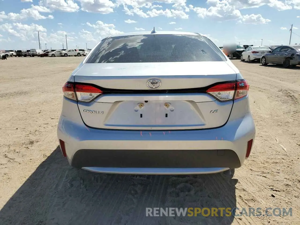 6 fotografías del automóvil dañado JTDEPMAEXNJ229189 TOYOTA COROLLA 2022