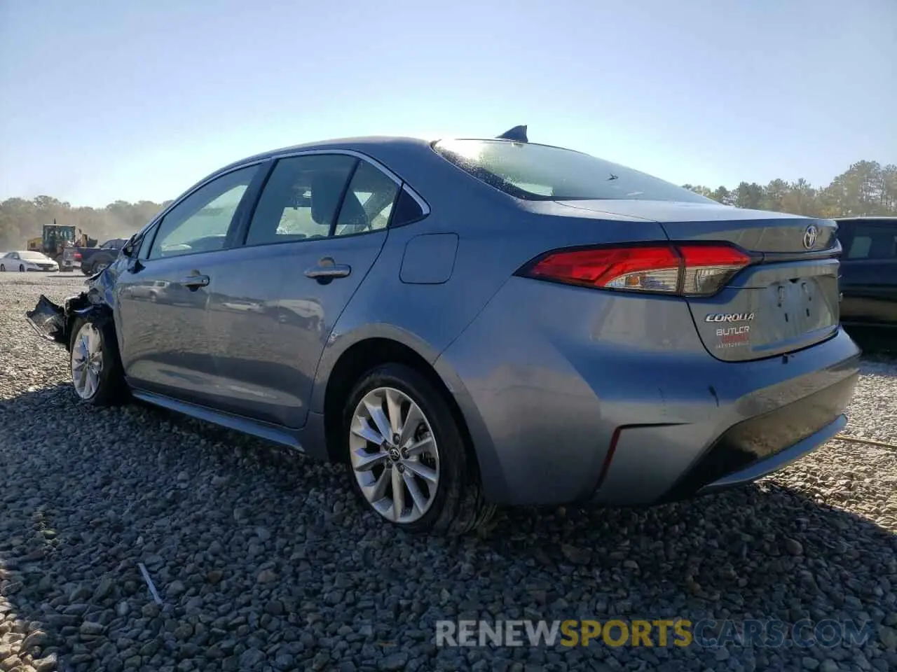 2 fotografías del automóvil dañado JTDFPMAE0N3008600 TOYOTA COROLLA 2022