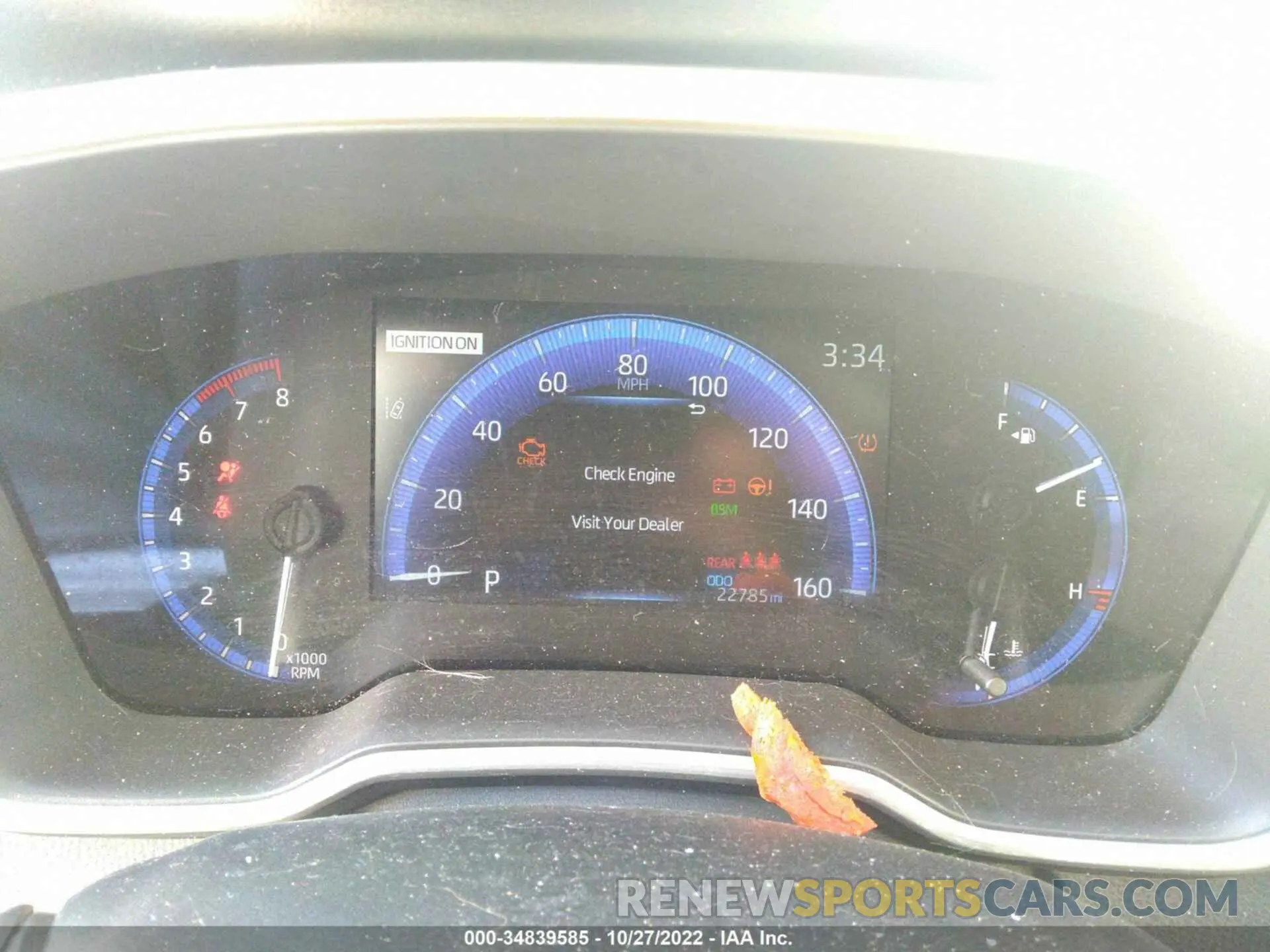 7 fotografías del automóvil dañado JTDFPMAE1NJ214410 TOYOTA COROLLA 2022