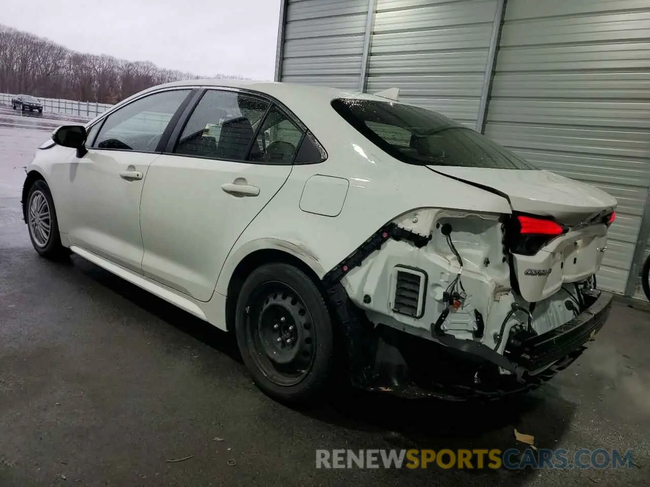 2 fotografías del automóvil dañado JTDFPMAE4N3018207 TOYOTA COROLLA 2022