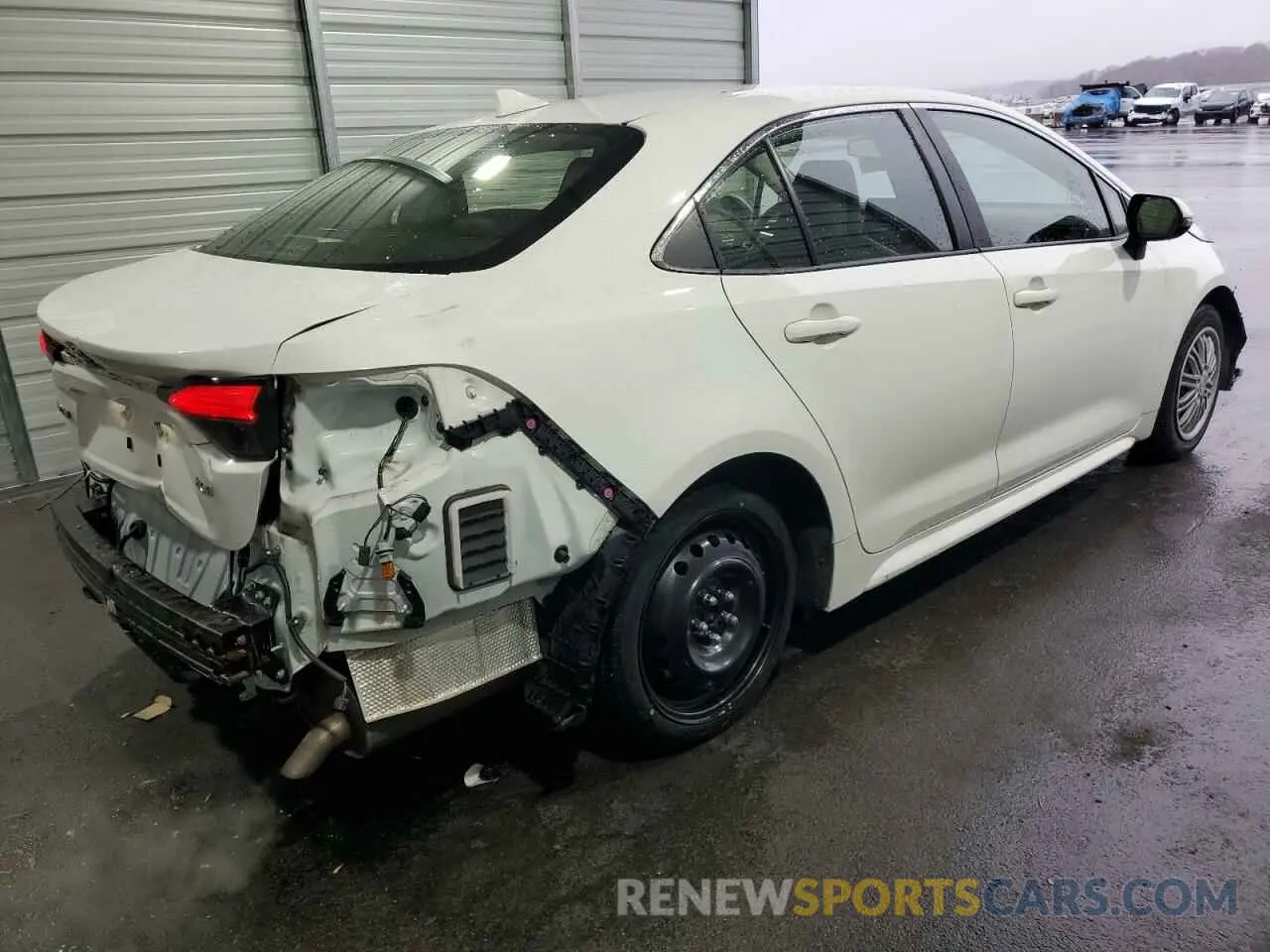 3 fotografías del automóvil dañado JTDFPMAE4N3018207 TOYOTA COROLLA 2022