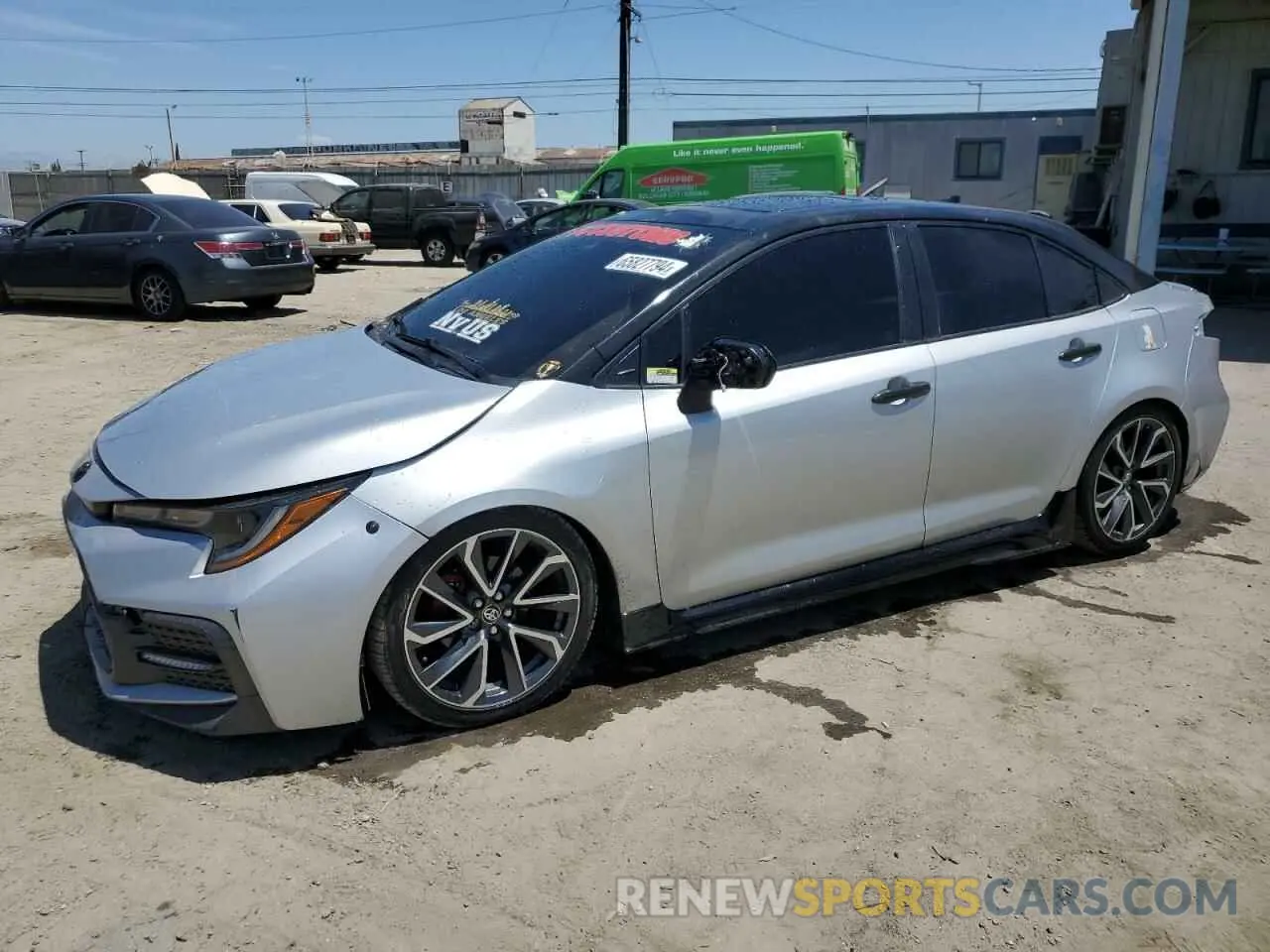 1 fotografías del automóvil dañado JTDM4MCE1NJ091608 TOYOTA COROLLA 2022