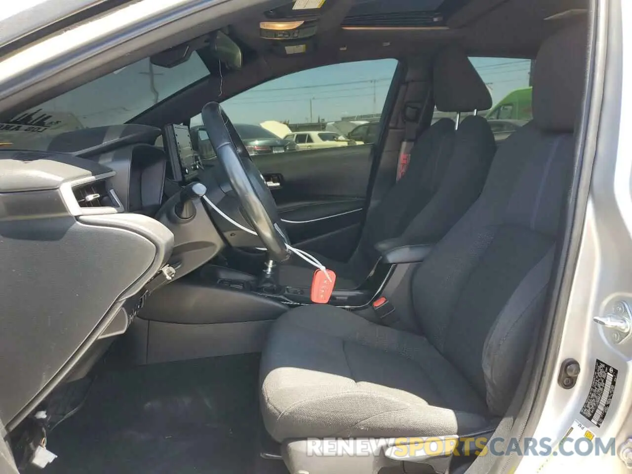 7 fotografías del automóvil dañado JTDM4MCE1NJ091608 TOYOTA COROLLA 2022