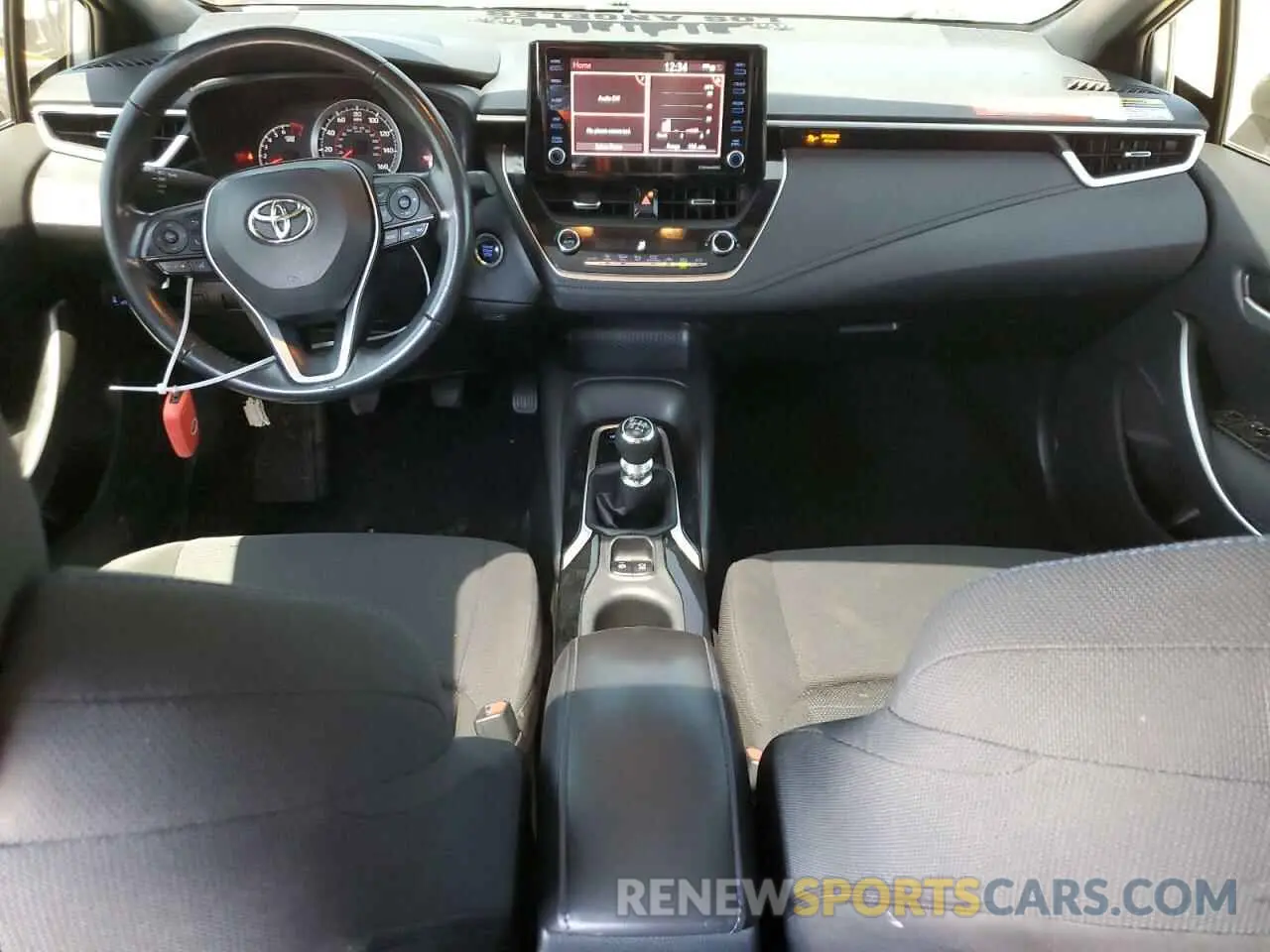 8 fotografías del automóvil dañado JTDM4MCE1NJ091608 TOYOTA COROLLA 2022