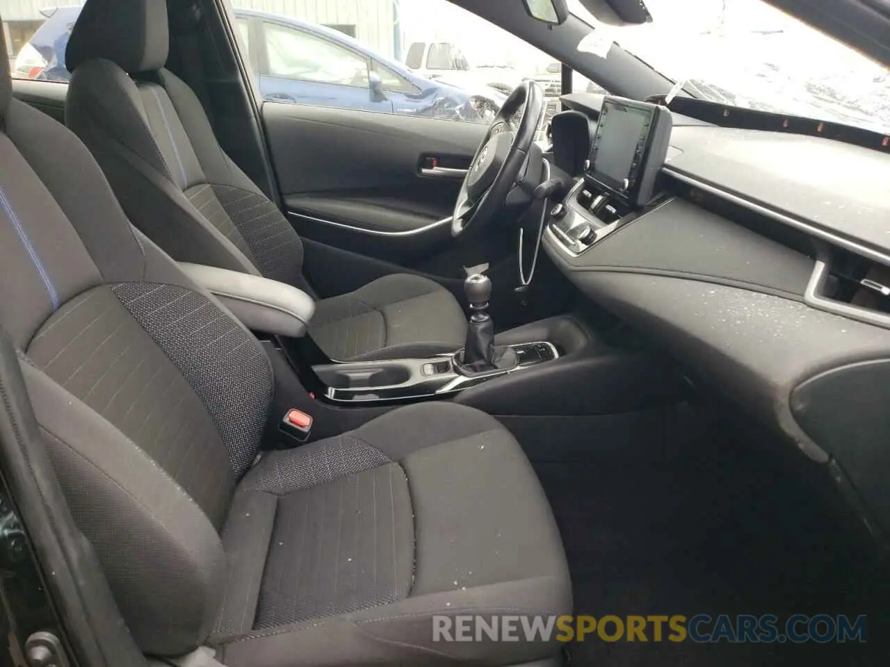 5 fotografías del automóvil dañado JTDM4MCE3NJ088256 TOYOTA COROLLA 2022