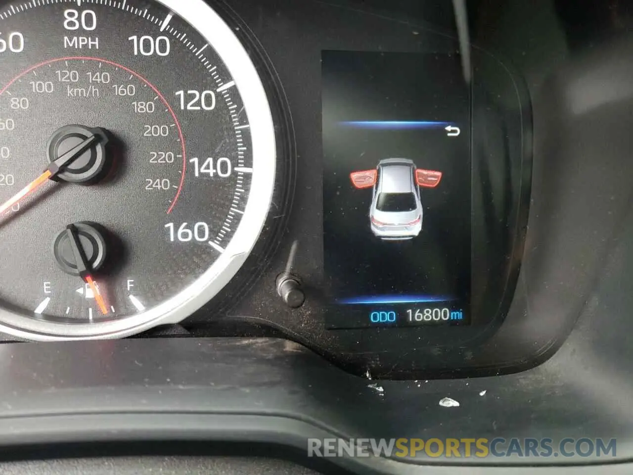 8 fotografías del automóvil dañado JTDM4MCE3NJ088256 TOYOTA COROLLA 2022