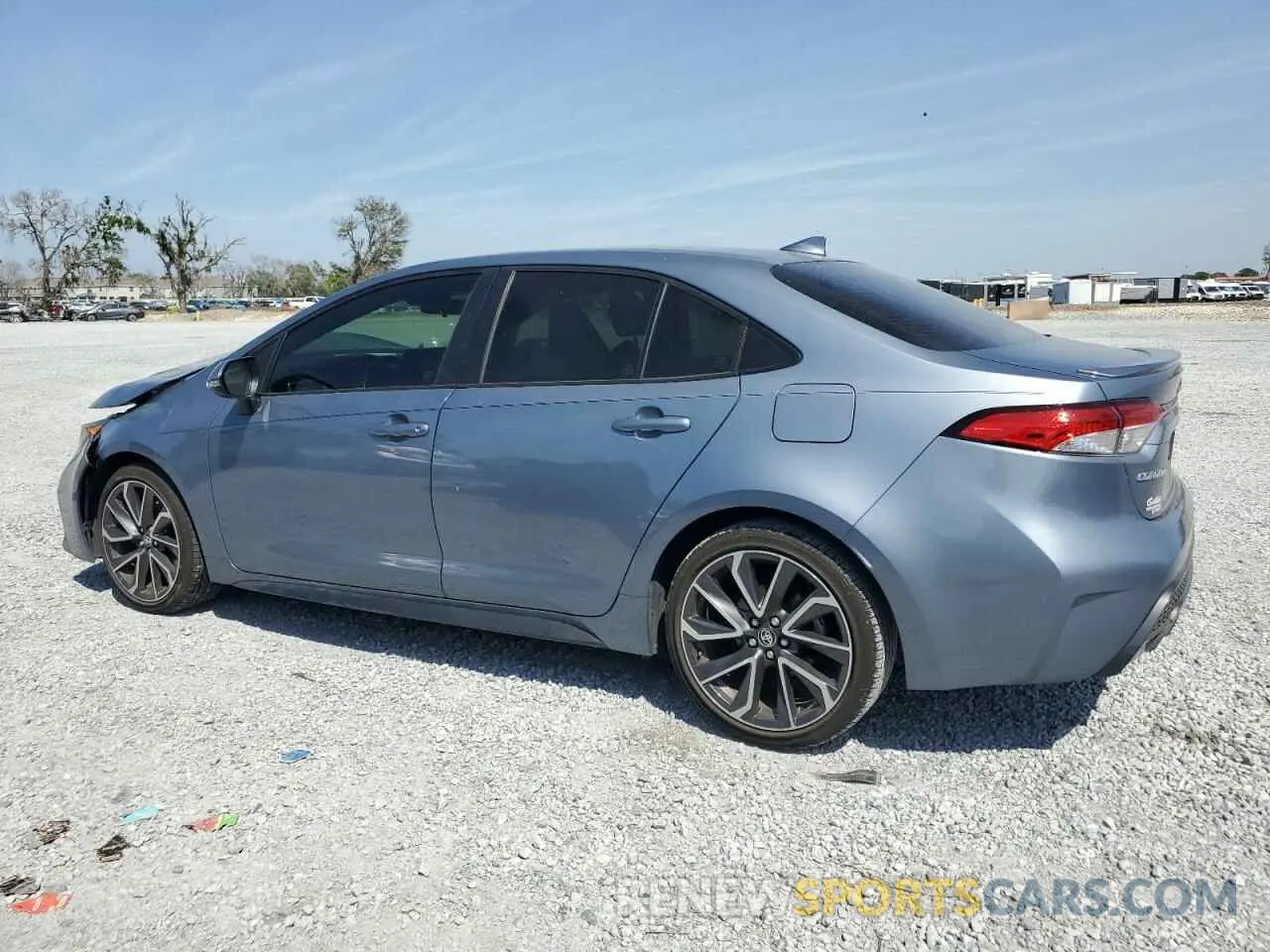 2 fotografías del automóvil dañado JTDM4MCE4NJ097905 TOYOTA COROLLA 2022