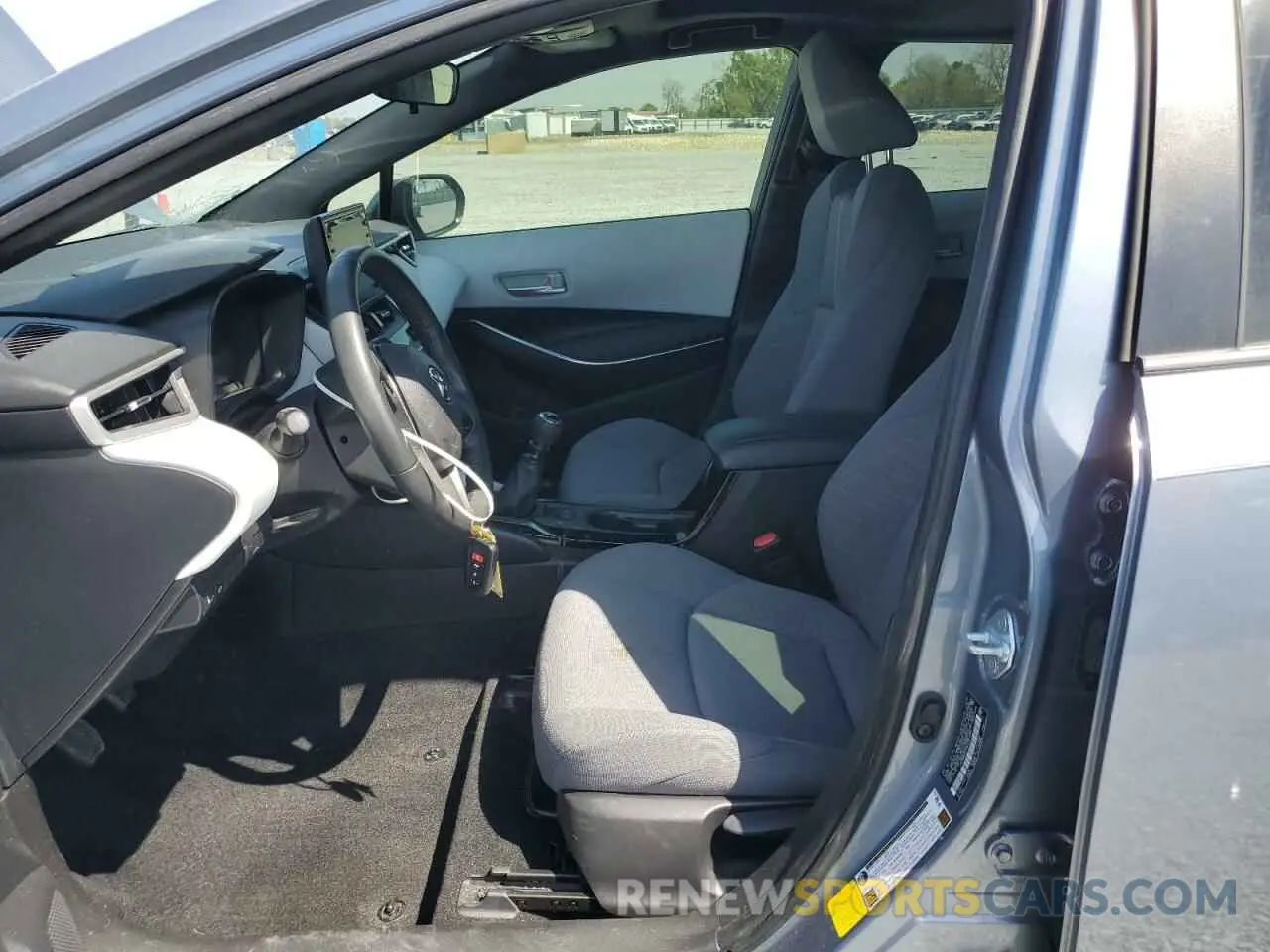 7 fotografías del automóvil dañado JTDM4MCE4NJ097905 TOYOTA COROLLA 2022
