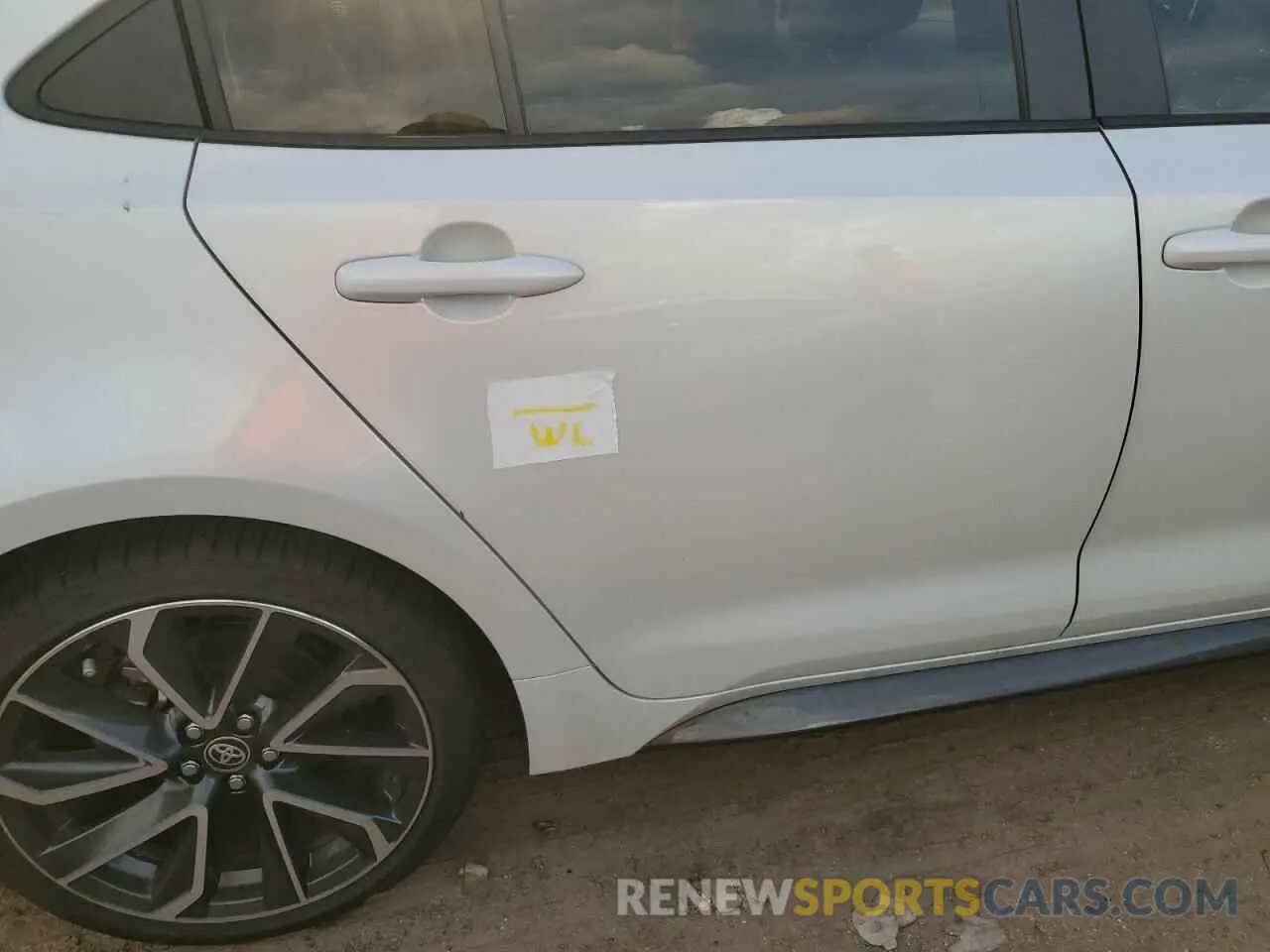 12 fotografías del automóvil dañado JTDM4MCE4NJ098391 TOYOTA COROLLA 2022